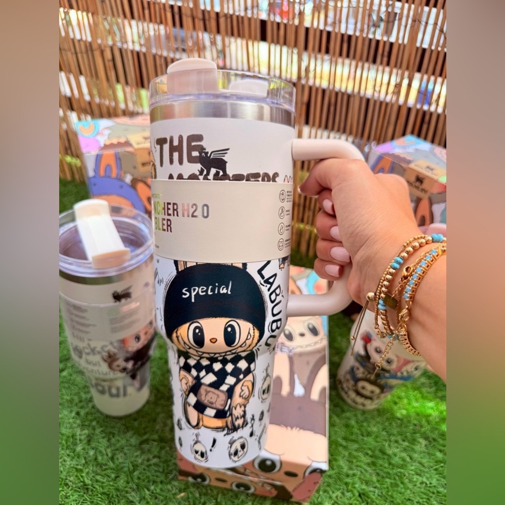 Labubu Tumbler Cup 40oz – THE MONSTERS x Stanley Quencher H2.0